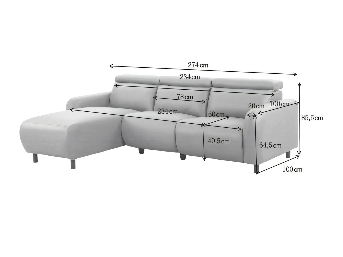 Stūra dīvāns reglaineris 619908 5039841