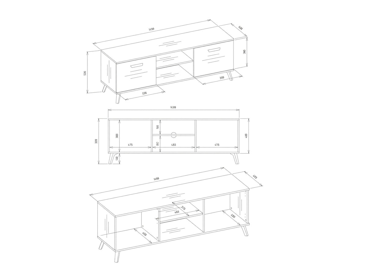 TV galds 679905