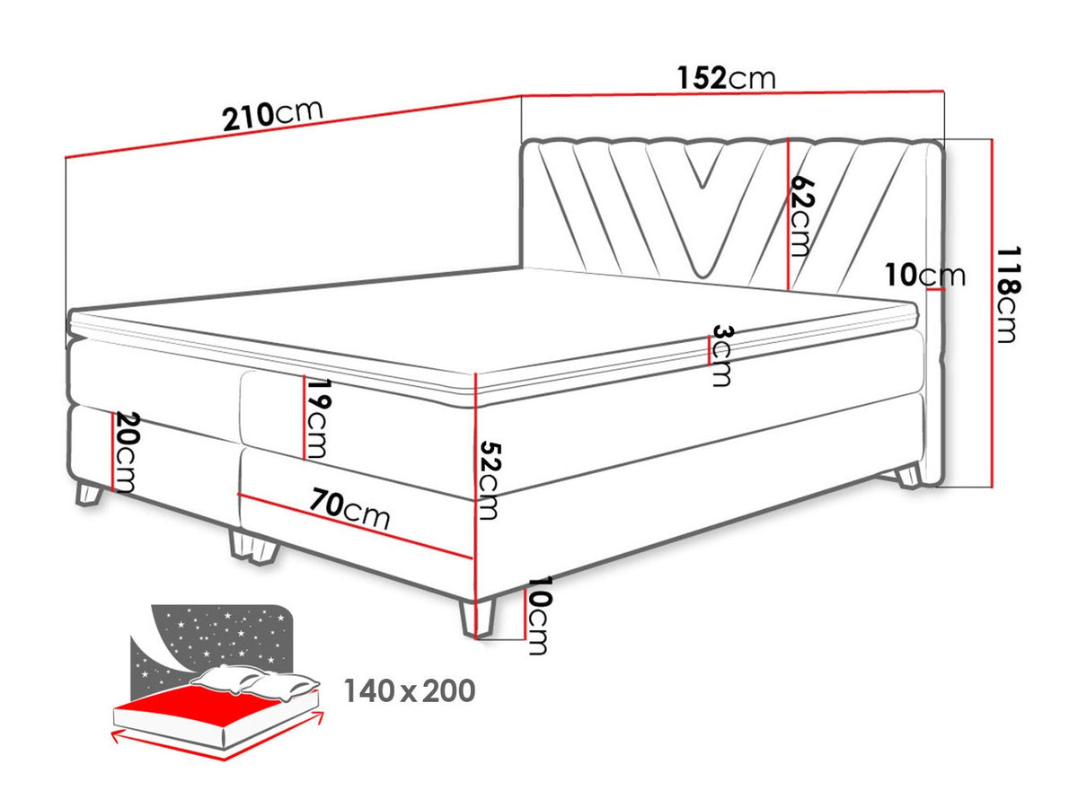 Kontinentālā gulta 311453 5166978
