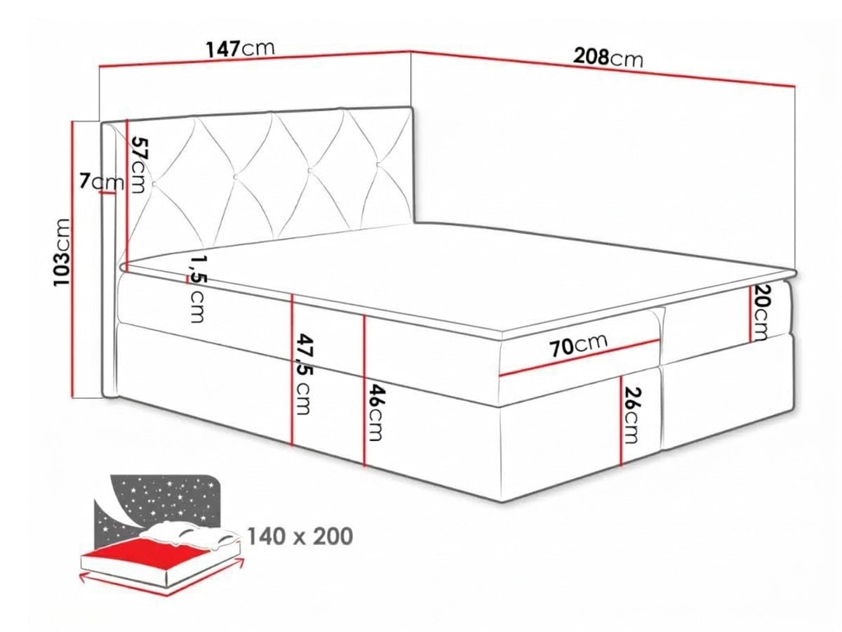 Kontinentālā gulta 314219 5167027