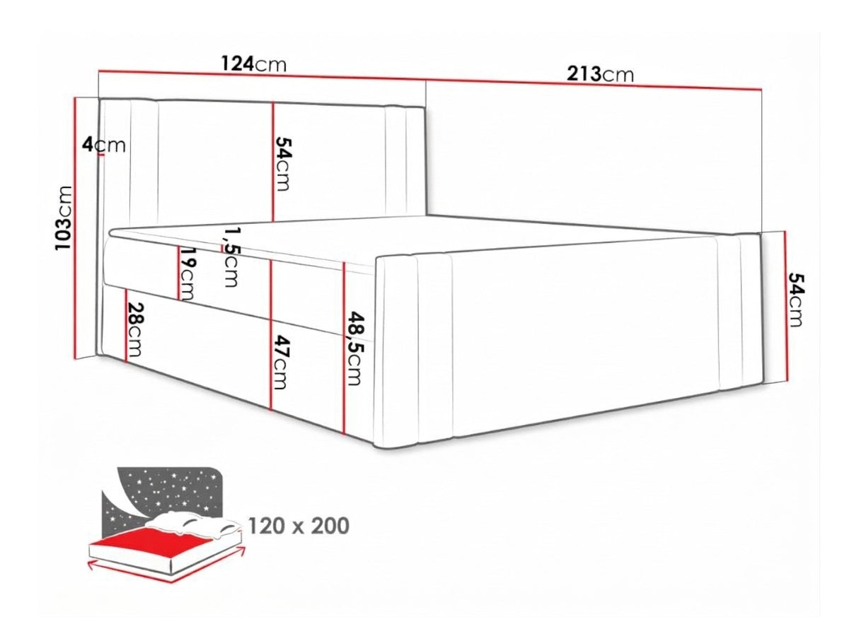 Kontinentālā gulta 405023 5167992