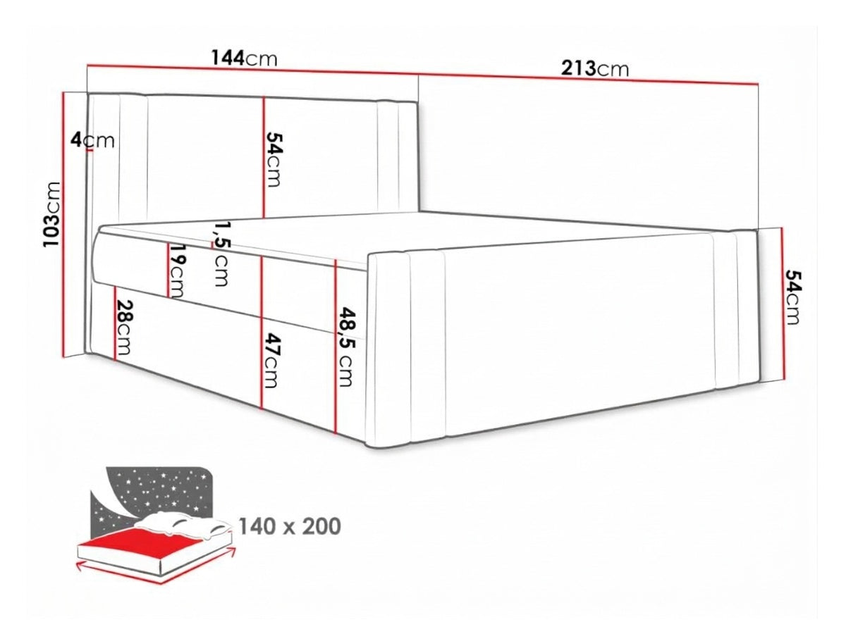 Kontinentālā gulta 405023 5168080