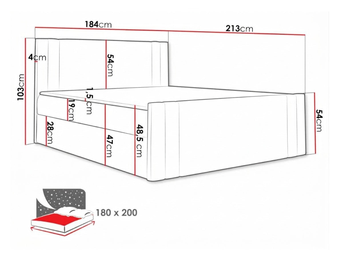 Kontinentālā gulta 405023 5168352