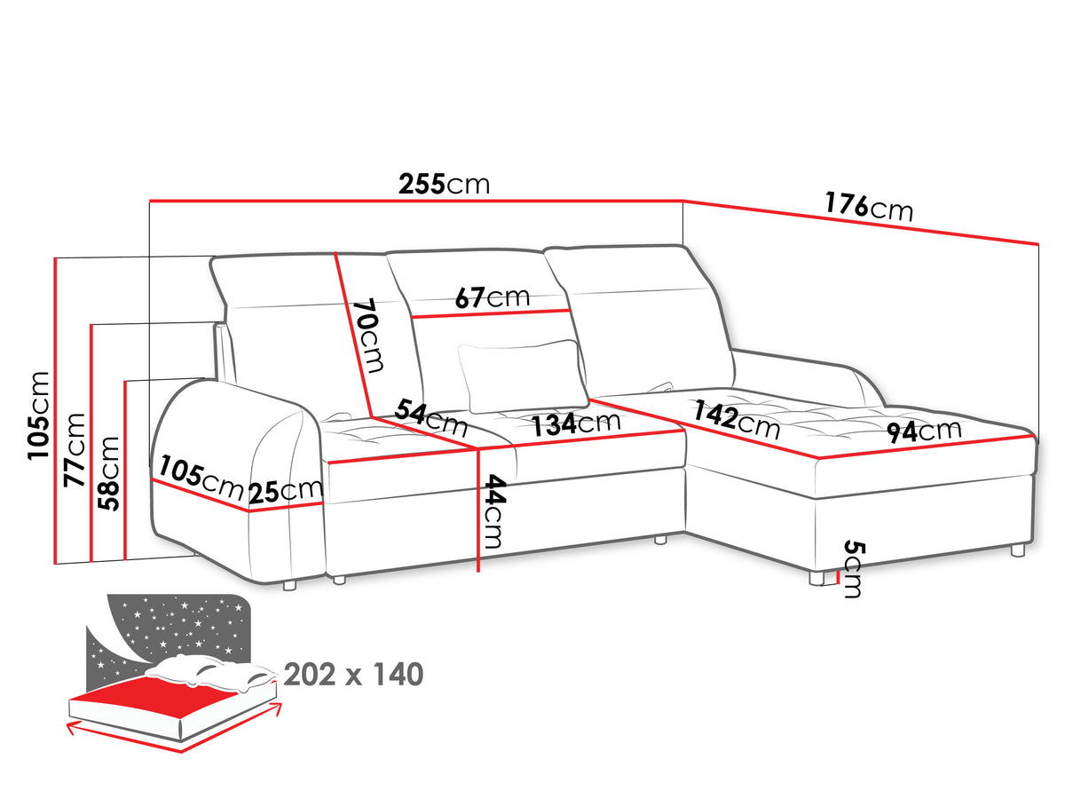 Stūra dīvāns 690225