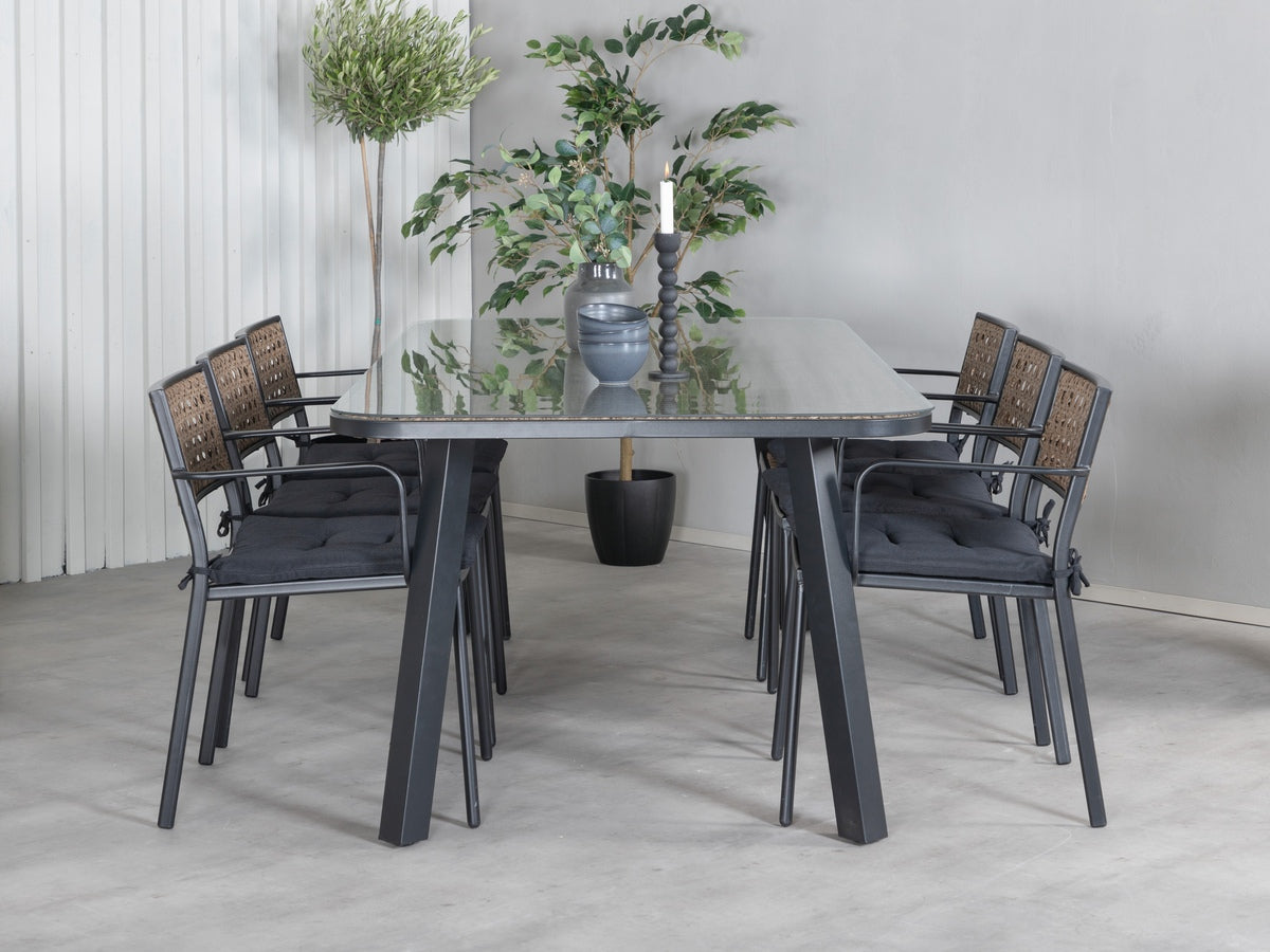 Galds un krēslu komplekts 266248