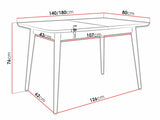 Ēdamistabas komplekts 450847