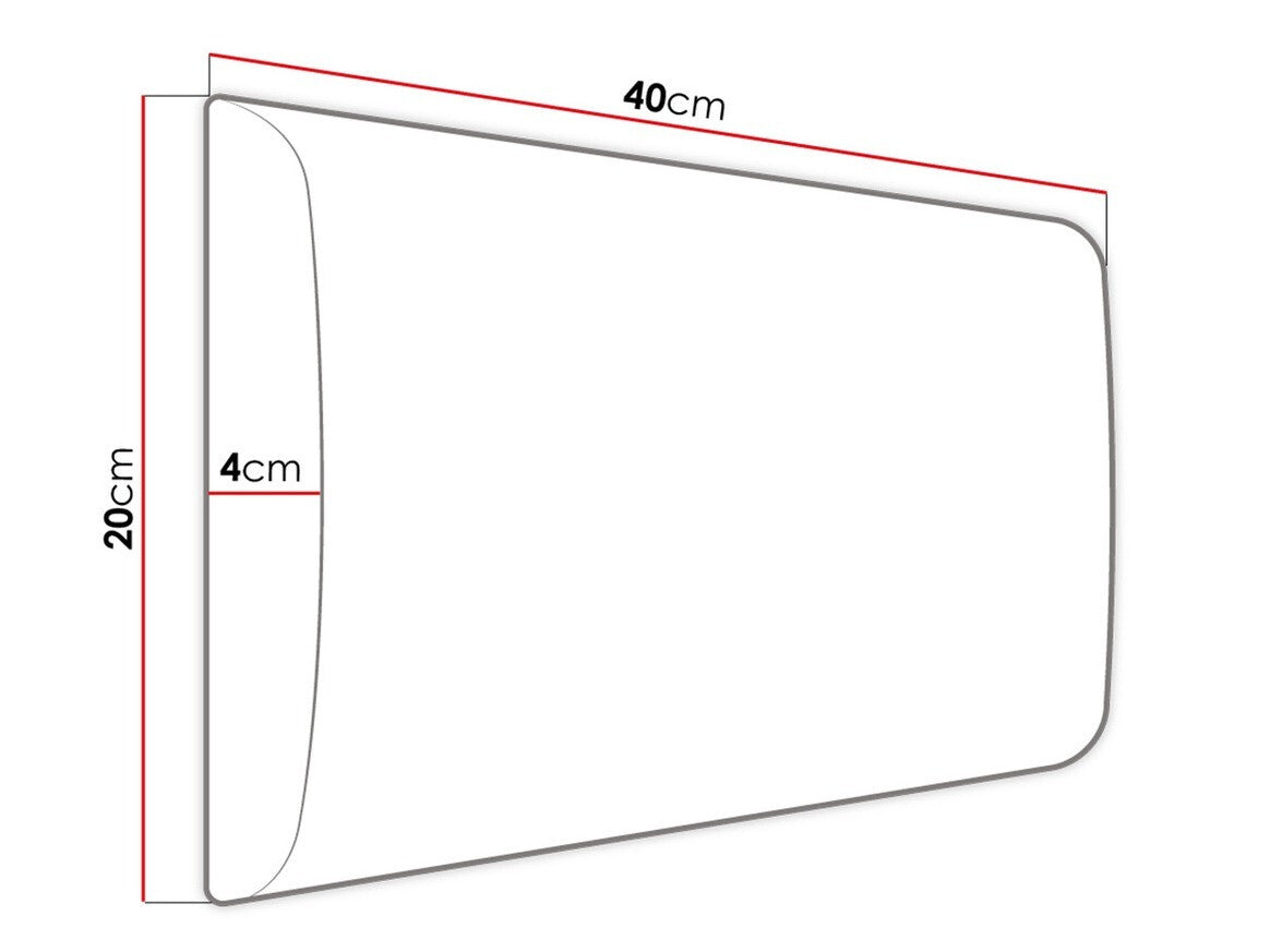 Mīksts sienas panelis 377659 (40x20)