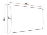 Mīksts sienas panelis 274308 (70x40)