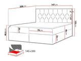 Kontinentālā gulta 438608