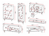Viesistabas komplekts 453984
