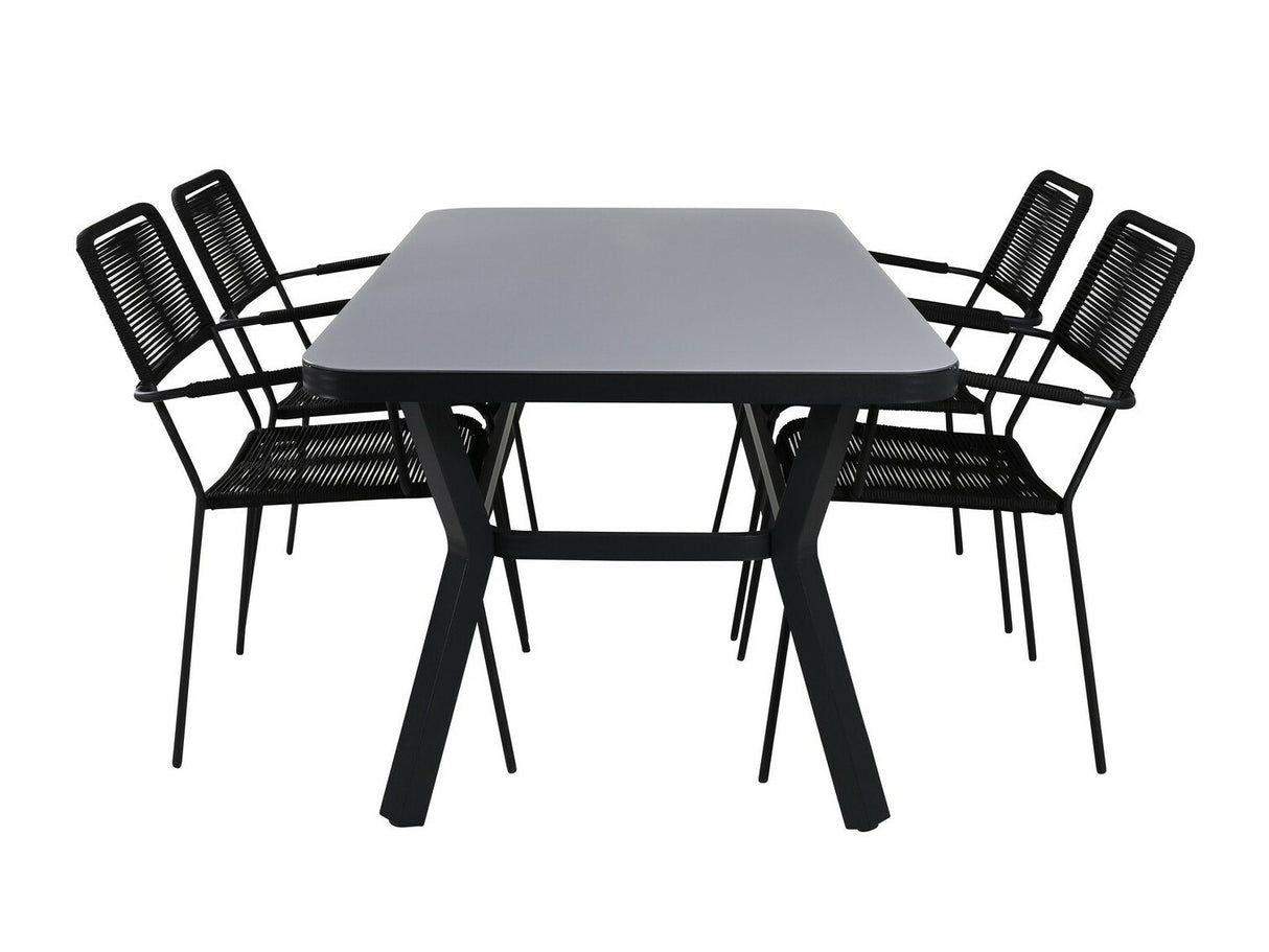 Galds un krēslu komplekts 412147