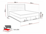 Kontinentālā gulta 458049