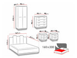 Guļamistabas komplekts 459586