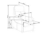Krēsls reglainer 309089