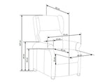Krēsls reglainer 240210