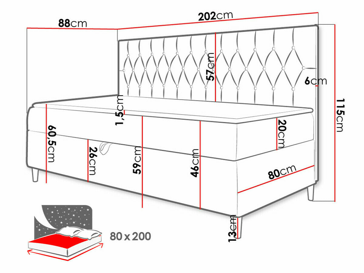 Kontinentālā gulta 469824
