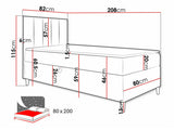 Kontinentālā gulta 470258