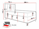 Kontinentālā gulta 470258