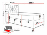 Kontinentālā gulta 470340