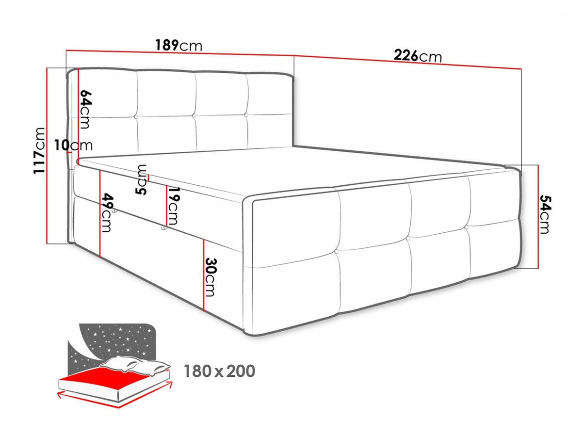 Kontinentālā gulta 473260