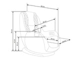 Krēsls reglainer 224828