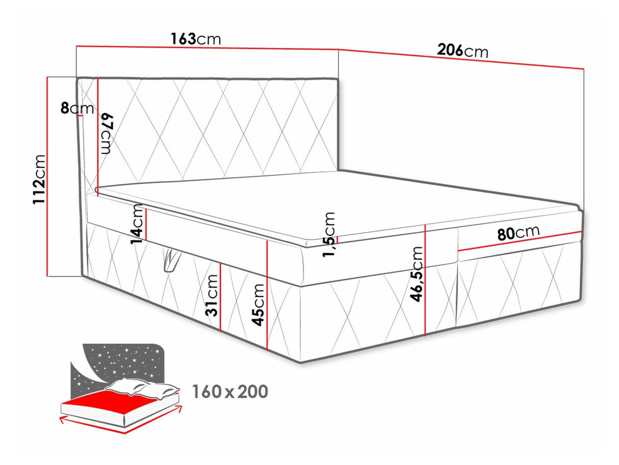 Kontinentālā gulta 481123