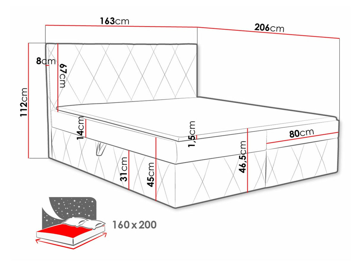 Kontinentālā gulta 481123