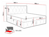 Kontinentālā gulta 481123