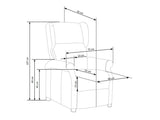 Krēsls reglainer 240210
