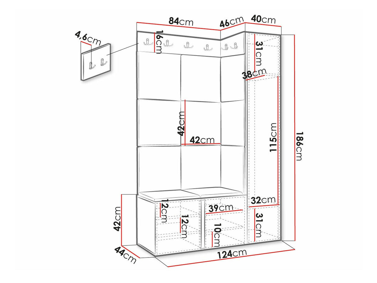 Priekšnama komplekts 481362