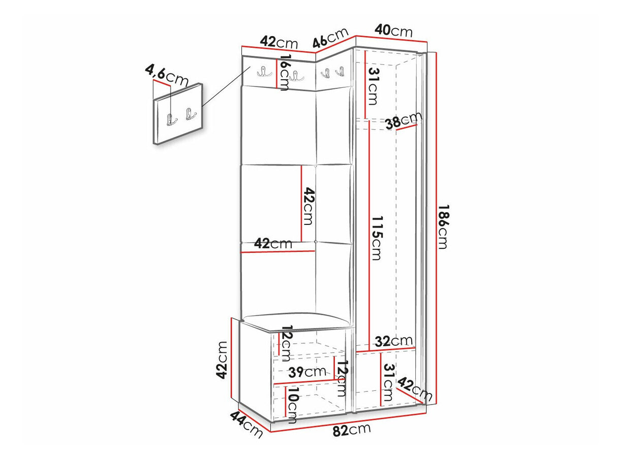 Priekšnama komplekts 481566