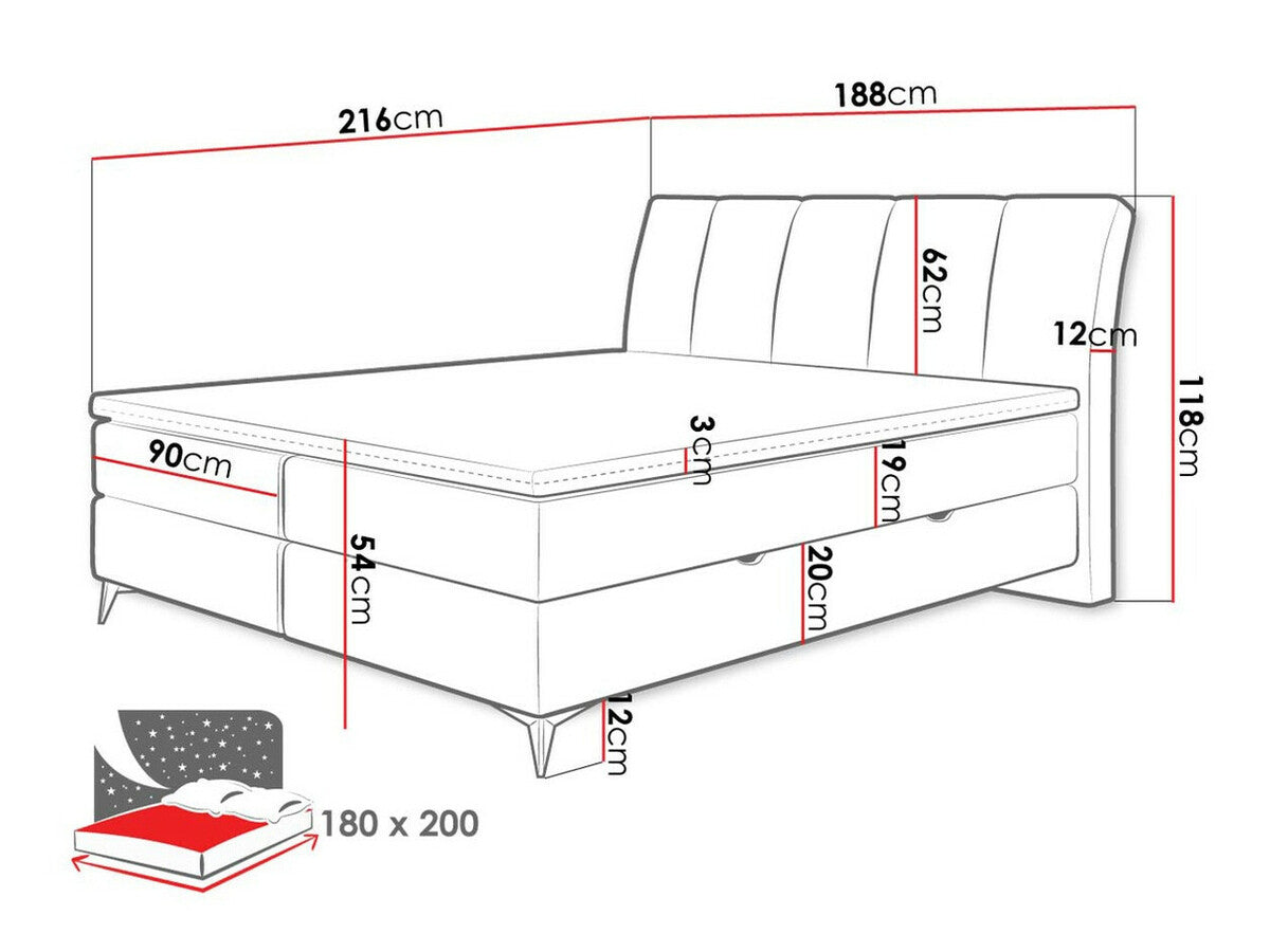 Kontinentālā gulta 436149