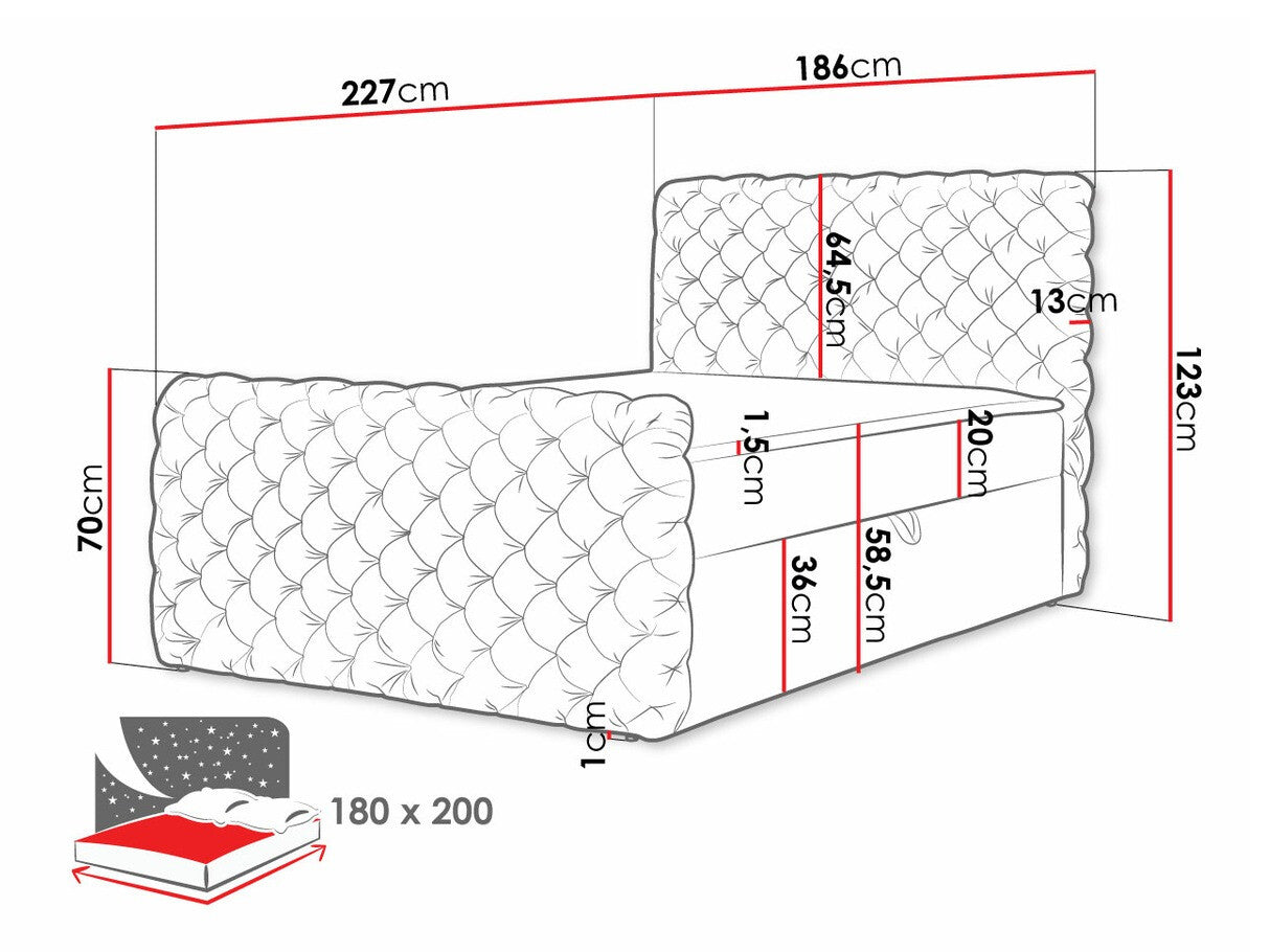 Kontinentālā gulta 494302