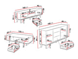 Viesistabas komplekts 513156