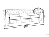 Chesterfield dīvāns 520409
