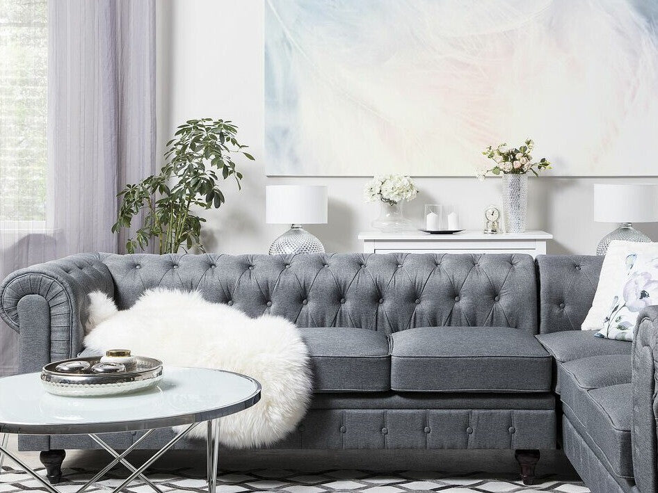 Chesterfield stūra dīvāns 521303