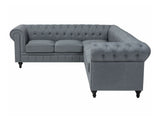 Chesterfield stūra dīvāns 521303