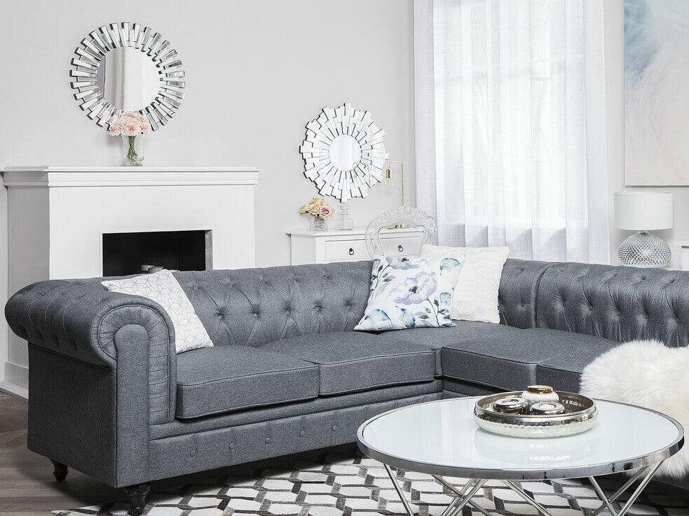 Chesterfield stūra dīvāns 521303