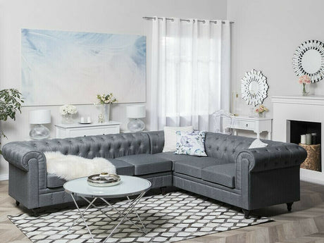 Chesterfield stūra dīvāns 521303