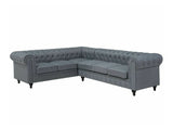 Chesterfield stūra dīvāns 521303