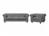 Chesterfield mīksto mēbeļu komplekts 521515