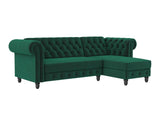 Chesterfield stūra dīvāns 513819