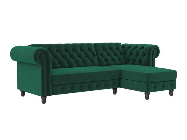 Chesterfield stūra dīvāns 513819