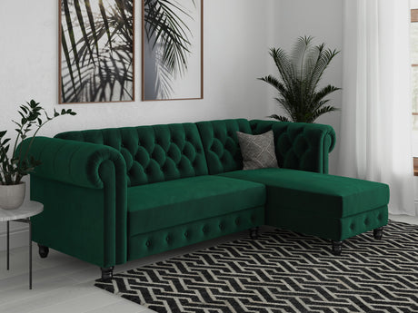 Chesterfield stūra dīvāns 513819