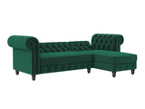 Chesterfield stūra dīvāns 513819
