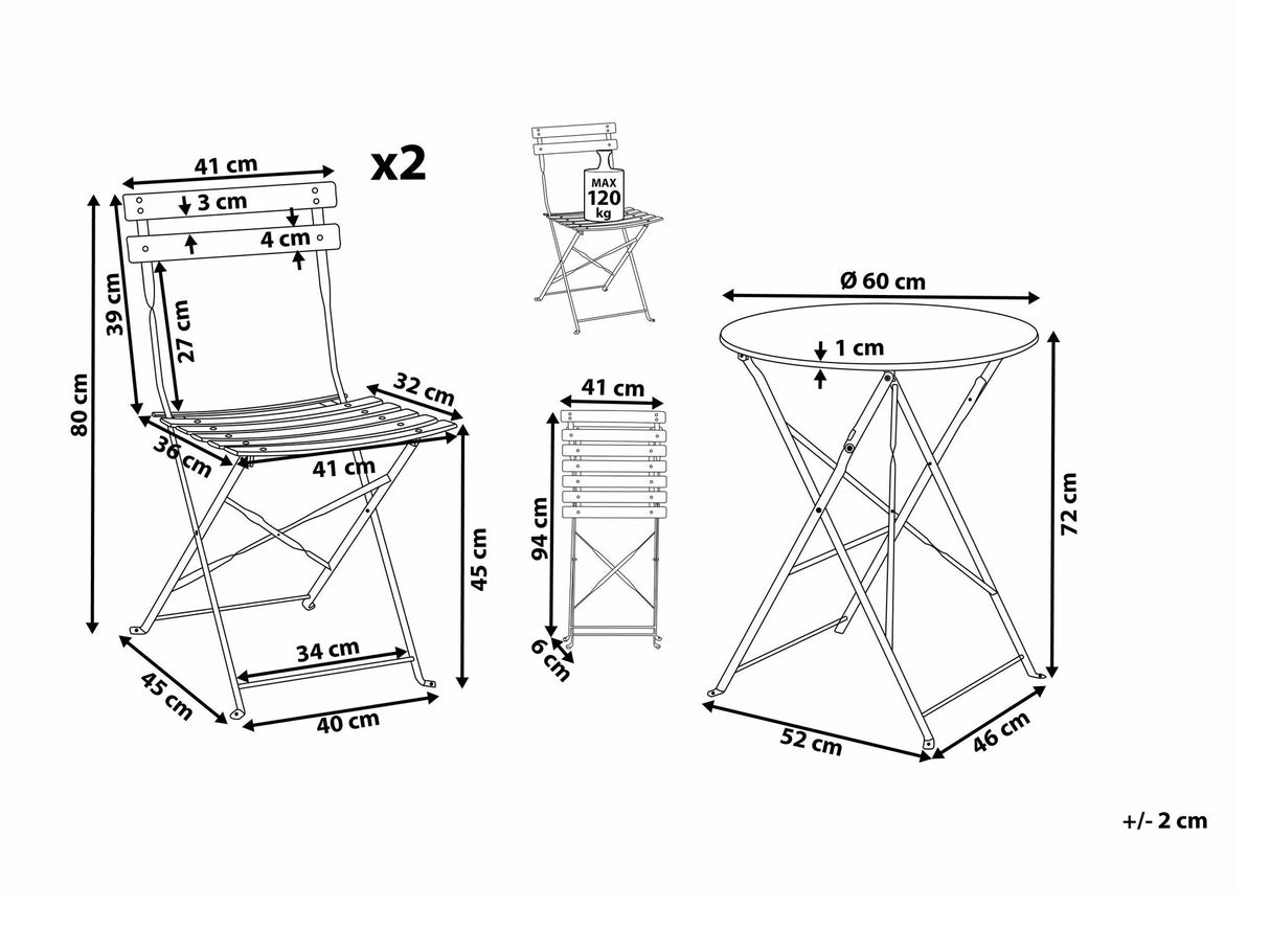 Balkona komplekts 540467