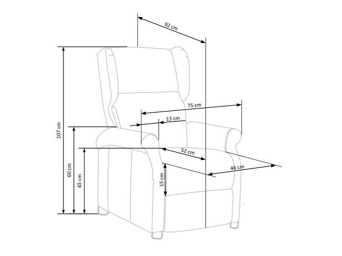 Krēsls reglainer 240210