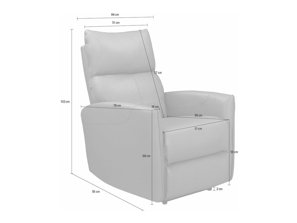 Krēsls reglainer 552295