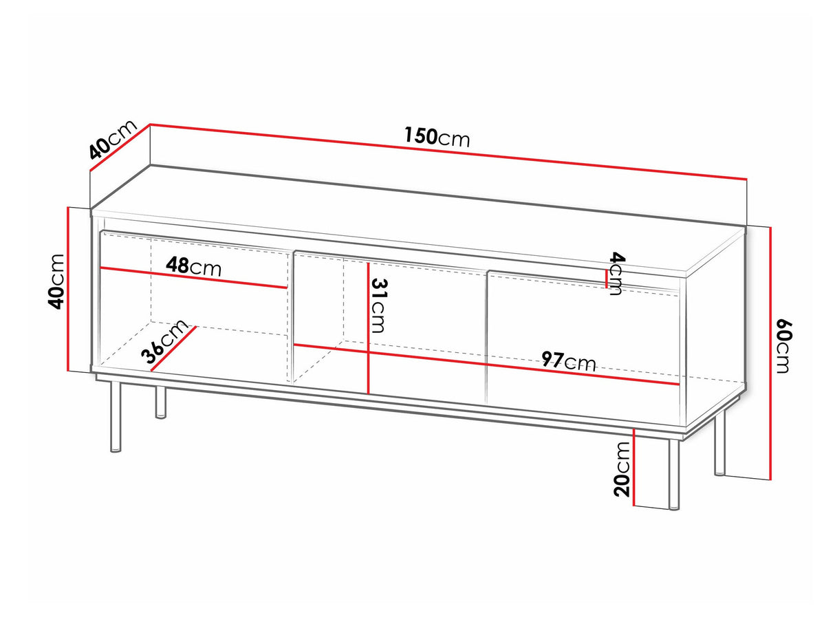 TV galds 554980
