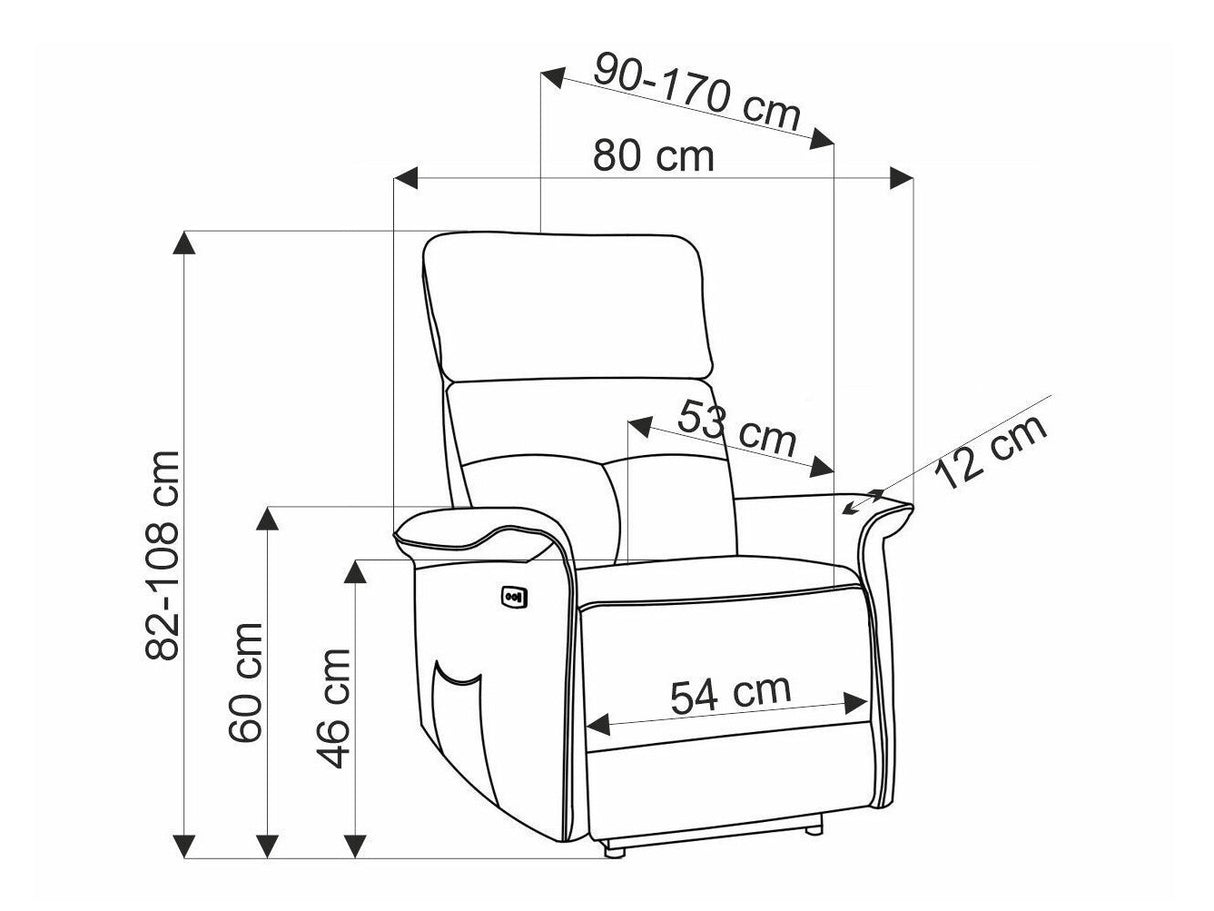 Krēsls reglainer 505605